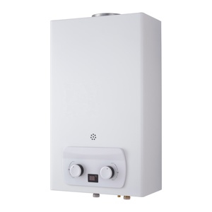 Bán hàng trực tiếp 6L tự nhiên tankless <span class=keywords><strong>gas</strong></span> Máy nước nóng với áp lực cứu trợ bảo vệ cho RV hộ gia đình ngoài trời Sử dụng pin Powered - Product Image 2