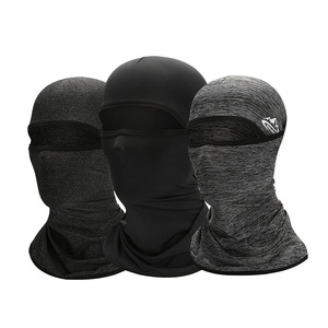 Bufanda de seda de hielo directa de fábrica Cara completa a prueba de viento Máscara de protección solar de verano Pañuelo para la cabeza - Product Image 1
