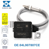 Sensor de NOx 04L907807CE Nuevo, Directo de Fábrica, Sensor de Oxígeno y Nitrógeno para VW SKODA, Repuesto de Autopartes, Gestión del Motor del Vehículo