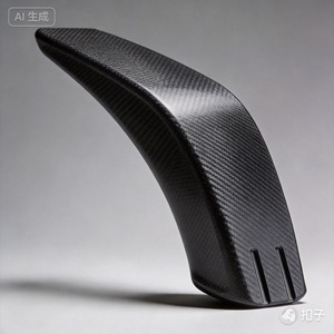 Accessoires tissés 100% fibre de carbone - Pièces en tissu très légères - Product Image 1