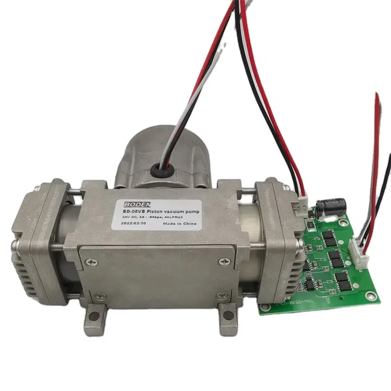 12 24V DC عالية الضغط 7 شريط واحد 40L المزدوج رئيس 80L/دقيقة تدفق ضاغط هواء محمول مع BLDC موتور 10000 ساعة