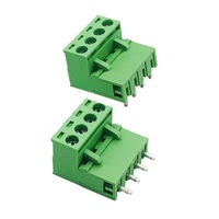 Prix usine Style européen bornier droit Plug-In Type oreilles positionnement trou prise haute qualité bornier