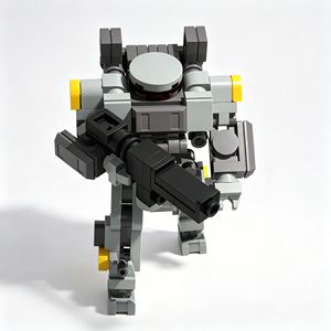Heavy Bastion STEM Learning Building <b>Blocks</b> Set Tower Defender Unit‑2 Mecha Robot DIY Assemble Bricks Creative Play Toy For Teen - Product Image 6