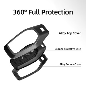 Funda de silicona y aleación de zinc para llave de coche Mahindra Smart Remote, accesorio original para llaves de coche de negocios - Product Image 2