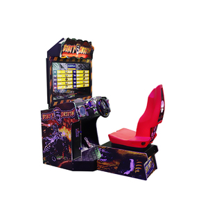 Máquina de Juego de Carreras Dinámica Operada con Monedas, Simulador de Conducción con Vibración para Salón de Juegos - Product Image 5