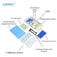Kit de dialyse, pansement chirurgical jetable, pack de soins pour dialyse, consommables médicaux