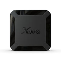 Nouvelle Box TV Android 10.0 X96q, Box IPTV X96 Q 1G 8G 2G 16G Allwinner H313, Décodeur Intelligent
