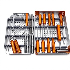 Juego de Instrumentos Quirúrgicos Manuales Premium UBE para Cirugía de Columna Vertebral, para Procedimientos Endoscópicos Bilaterales Unilaterales, Acero Inoxidable de Precisión - Product Image 1