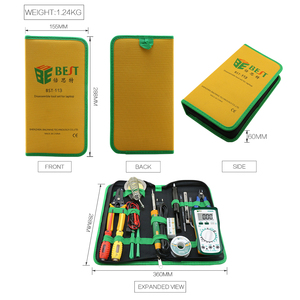 BST-113 Desain Saldator Profesional PCB Motherboard Ponsel Laptop Komputer Perawatan Listrik Kit Solder - Product Image 5
