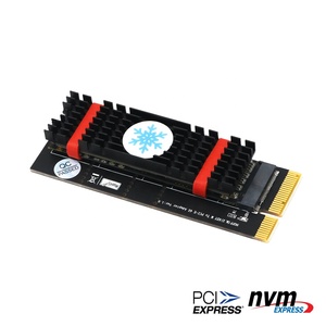 2025 yeni PCI Express 4.0 PCI-E 3.0 4X için <span class=keywords><strong>M</strong></span>.2 NGFF anahtar-<span class=keywords><strong>m</strong></span> 2280 NVME SSD dönüştürücü adaptör kartı ile soğutucu dikey kurulum - Product Image 5