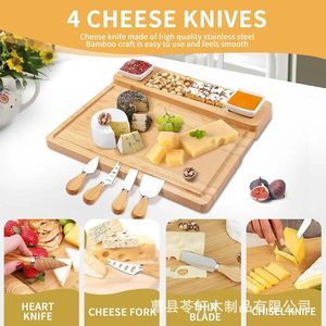 New cross-border product: Solid wood and stainless steel <b>cheese</b> <b>knife</b> <b>set</b>, 4-piece gift box <b>cheese</b> <b>knife</b> <b>set</b>, <b>cheese</b> spatula - Product Image 4