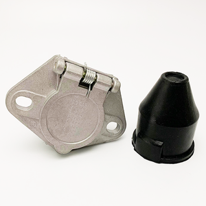 Pièces de semi-<span class=keywords><strong>remorque</strong></span>, adaptateurs de connecteur de câble à <span class=keywords><strong>7</strong></span> broches robustes, prise ronde à <span class=keywords><strong>7</strong></span> broches pour camion - Product Image 3