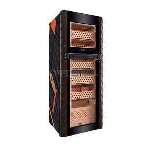 Cigar Humidor kỹ thuật số LED ánh sáng nhiệt độ độ ẩm kiểm soát xì gà tủ - Product Image 2