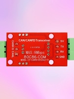 Modul Transceiver CAN FD MCP2562 8Mbps Papan Breakout CAN Bus Kecepatan Tinggi dengan Contoh HAL