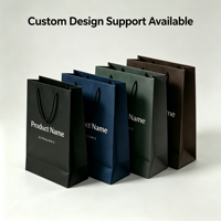 Sacs en papier personnalisés en gros avec logo imprimé, sacs cadeaux de luxe en papier avec poignée