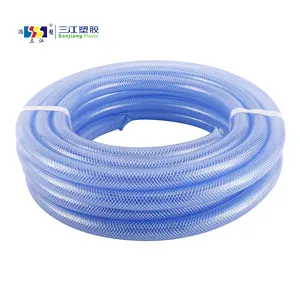 Plastic Flexible Pipe Braided Fiber Extrusion Line Pvc Reinforced Gas Hose