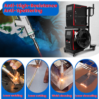 Machine de soudage laser en aluminium facile à utiliser, nouveau soudeur laser à fibre avec refroidissement par air pour soudeurs laser