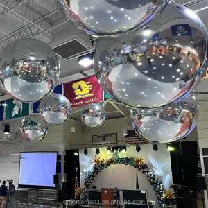 Inflatable Metallic Spheres Party Decor Giant Balloons Blow up Reflective <strong>Ball</strong> Big Shiny <strong>Mirror</strong> <strong>Ball</strong> PVC Inflatable <strong>Mirror</strong> <strong>Ball</strong> - Product Image 2