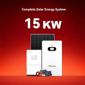 Sistema de Energía Solar Híbrido Fuera de la Red de 5KW/10KW, Paneles Solares con Batería de Iones de Litio, Controlador MPPT, Kit Solar Completo para el Hogar - Product Image 1