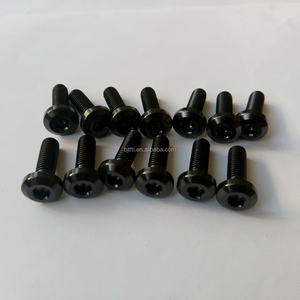 Tornillos de Titanio para Calibradores de Freno de Disco de Motocicleta, Tornillos de Titanio Azul Quemado con Cabeza Torx M8x24mm - Product Image 3