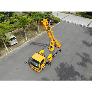 Plateforme de travail en hauteur Dongfeng de bonne qualité, 14 m, haute altitude de levage, camion-échelle 4x2 - Product Image 3