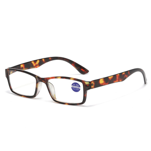 Unisex moda corretiva Óculos Full-Rim Quadro Squared <span class=keywords><strong>Lens</strong></span> para Presbiopia Lightweight Reading Glasses - Product Image 4