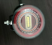 Feu arrière LED étanche IP68 12V 4-en-1 : Frein, position, clignotant et marche arrière pour camions et remorques
