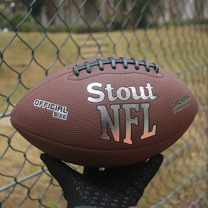 Stampa personalizzata in pelle composita formato ufficiale 9 palla da football americano - Product Image 4