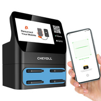Restaurant mobile portable wifi partage partagé batterie externe station de location système de location partager machine android app station de charge