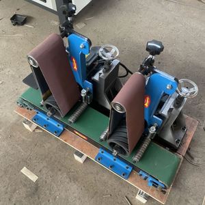 Flat Small Sanding Sheet Industrial Surface Automatic Polisher Metal Polishing Machine for Stainless Steel Aluminium Metal - Product Image 2