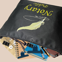 Sac de sécurité portable pour objets de valeur, sac de dépôt bancaire pour argent liquide, sac de notaire étanche avec 2 clés et serrure