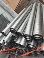 Système HVAC, conduit rectangulaire en acier galvanisé avec bride TDF et raccords pour la ventilation et l'évacuation de l'air industriel