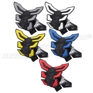Protector de Tanque de Combustible 3D de Goma, Adhesivo Decorativo para Motocicletas, Vehículos ATV, Azul/Rojo/Negro/Blanco/Amarillo - Product Image 6