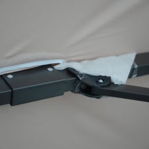 Sombrilla de Patio Impermeable Comercial para Exteriores, <span class=keywords><strong>Base</strong></span> de Acero, Diseño Moderno, Plegable, con Manivela, Muebles de Jardín para Hoteles - Product Image 6