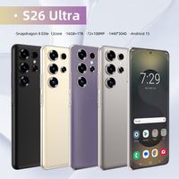 Smartphone S26 Ultra 7,3 pouces 16 Go + 1 To 5G, double caméra HD 72+108 MP, double carte SIM, Android 15.0, 100W, débloqué, version espagnole