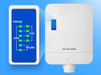Boîtier en plastique IP65 étanche à la pluie non géré 4 ports Gigabit RJ45 4 injecteur POE commutateur de réseau extérieur intégré 65W puissance SNMP PoE QoS