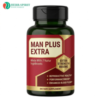 Complément Alimentaire en Capsules de Racine de Maca PLUS, Capsule d'Amélioration de la Puissance Masculine, Capsule Man Plus Extra, Complément de Puissance Extra pour Homme