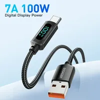 Essager – câble USB type C pour Huawei Honor Xiaomi Samsung, Super Charge 66W/100W, charge rapide, chargeur USB C, câble de données