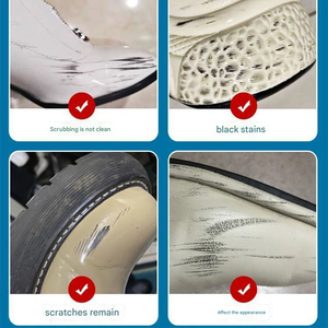 Nettoyant pour les bords <span class=keywords><strong>de</strong></span> chaussures élimine les taches noires taches blanches marques noires rayures avec outils et accessoires <span class=keywords><strong>de</strong></span> nettoyage ménager - Product Image 5