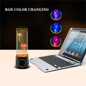 <span class=keywords><strong>Lampe</strong></span> à méduses <span class=keywords><strong>LED</strong></span> J&R de taille moyenne, lumières changeantes de couleur, lumières de méduse pour la décoration de la maison, <span class=keywords><strong>lampe</strong></span> à lave - Product Image 2