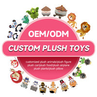 Boneka Singa Plush OEM Kustom, Boneka Hewan Liar dengan Surai untuk Promosi Merek Produsen OEM/ODM