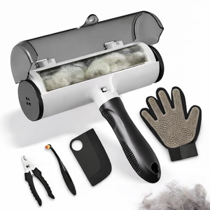 Rouleau Nettoyant Amovible et Réutilisable pour Poils d'Animaux et Peluches, Brosse Peigne Anti-Poils pour Chiens et Chats, pour le Nettoyage des Poils de Chat - Product Image 1