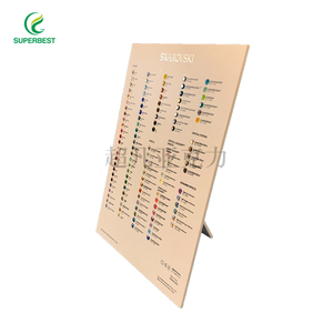 แผนภูมิสีคริสตัลอะคริลิคแบบกำหนดเอง 110 สี สำหรับอัญมณีอะคริลิค สำหรับ <span class=keywords><strong>Swarovski</strong></span> - Product Image 2