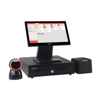 Machine POS intelligente Caisse enregistreuse POS Fenêtre à écran tactile Systèmes POS tout-en-un Magasin de vêtements pour pharmacie Restaurants