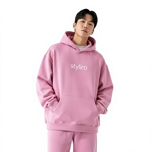 Sudadera con Capucha Extra Grande para Hombre, Unisex, de Otoño, Cálida, de 300 g/m², Impresión Personalizada de Alta Calidad, 100% Algodón Transpirable - Product Image 1