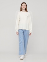 Pull en maille décontracté minimaliste pour femme, coupe ajustée, en mélange de lyocell, lin et coton, collection printemps, OEM ODM