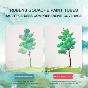 Meilleures ventes, série Rubens de style chinois, 5 ml, 12, 24 couleurs, tube de <span class=keywords><strong>peinture</strong></span> <span class=keywords><strong>gouache</strong></span>, ensemble portable compact, couleurs complètes pour la <span class=keywords><strong>peinture</strong></span> - Product Image 5