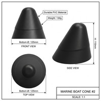 Capuchon de protection en PVC durable pour bateaux pneumatiques, kayaks et pontons - Accessoires de surf et de dérive pour lacs
