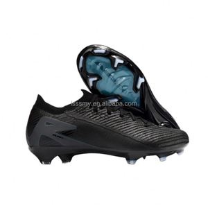 Botas de fútbol FG/TF al por mayor OEM/ODM para adultos y jóvenes, con opciones antideslizantes, ligeras y transpirables de tejido. - Product Image 6