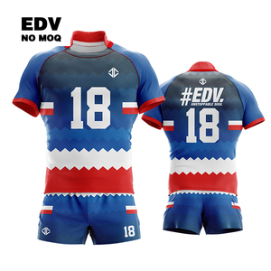 Vente directe d'usine sublimation maillot de rugby personnalisé maillot de rugby de sport pour femmes maillot de rugby respirant personnalisation - Product Image 1